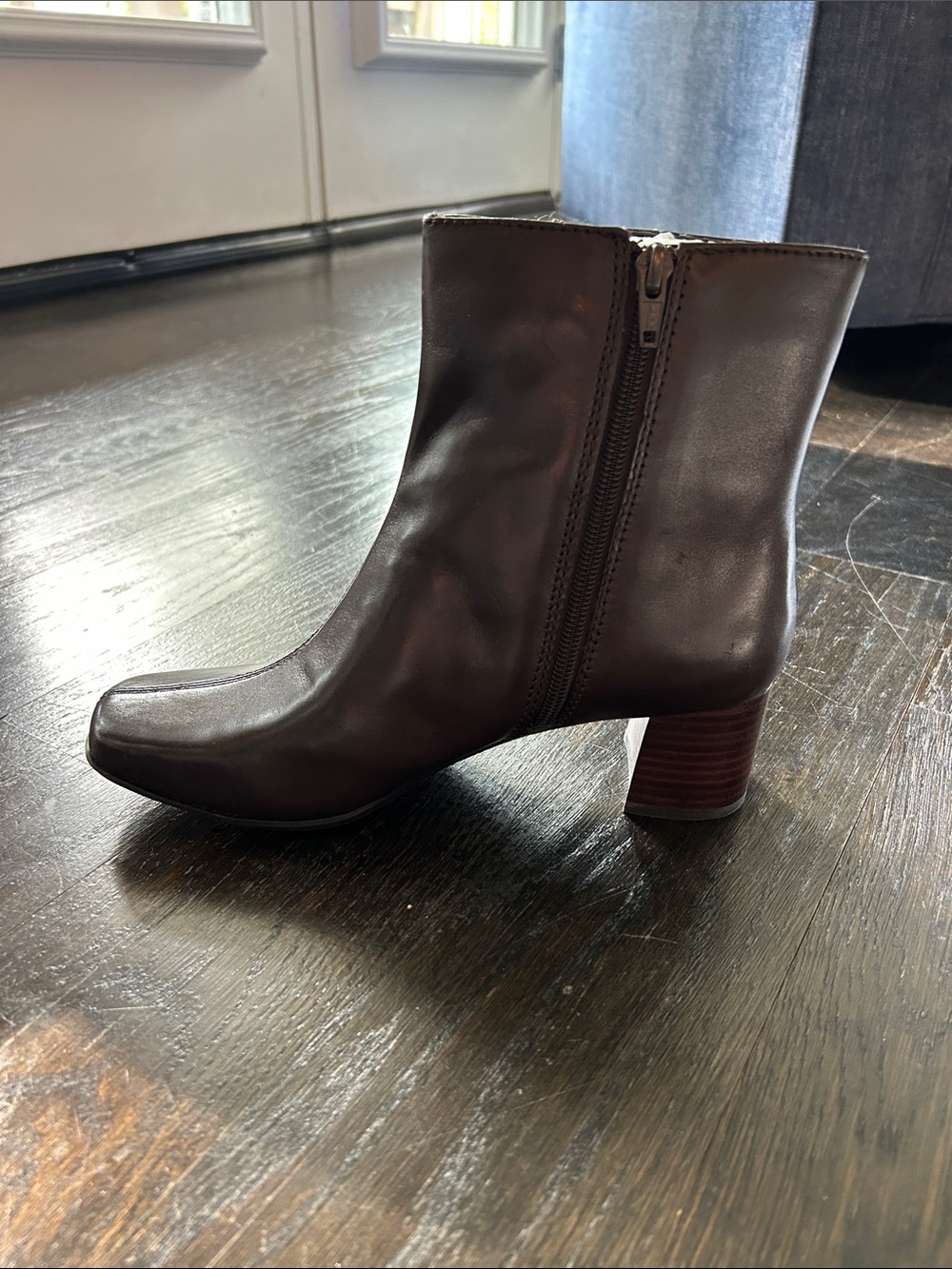 Nine West Brown Ankle Boots for Women - Picture 4 of 7